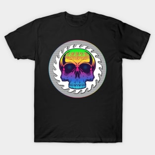 Teethgrinder Spectrum Skull T-Shirt